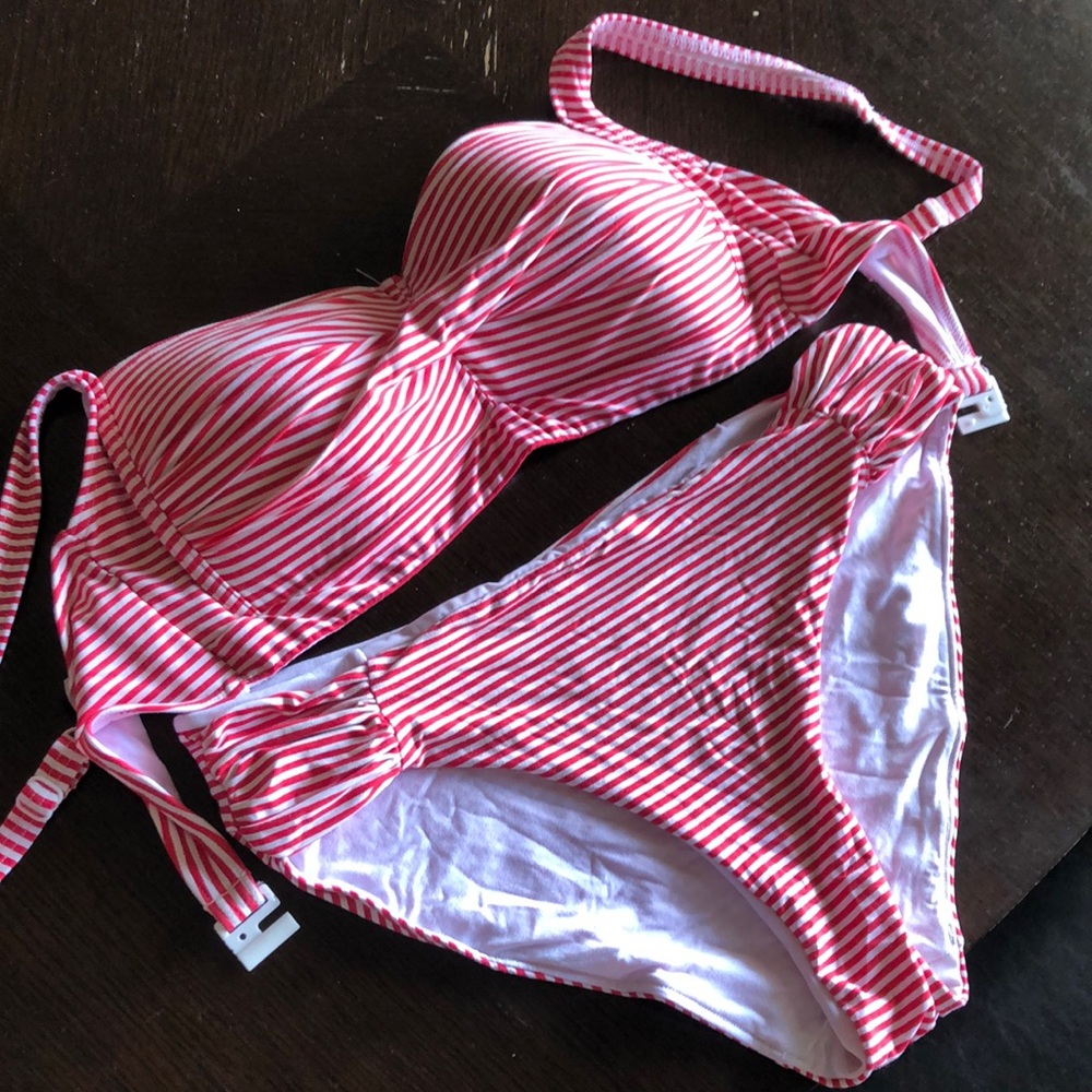 Niptuck swim striped bikini